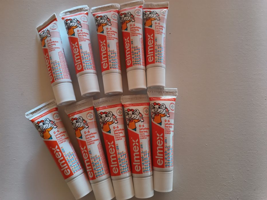 Pasta elmex dla dzieci 0-6, 10sztuk