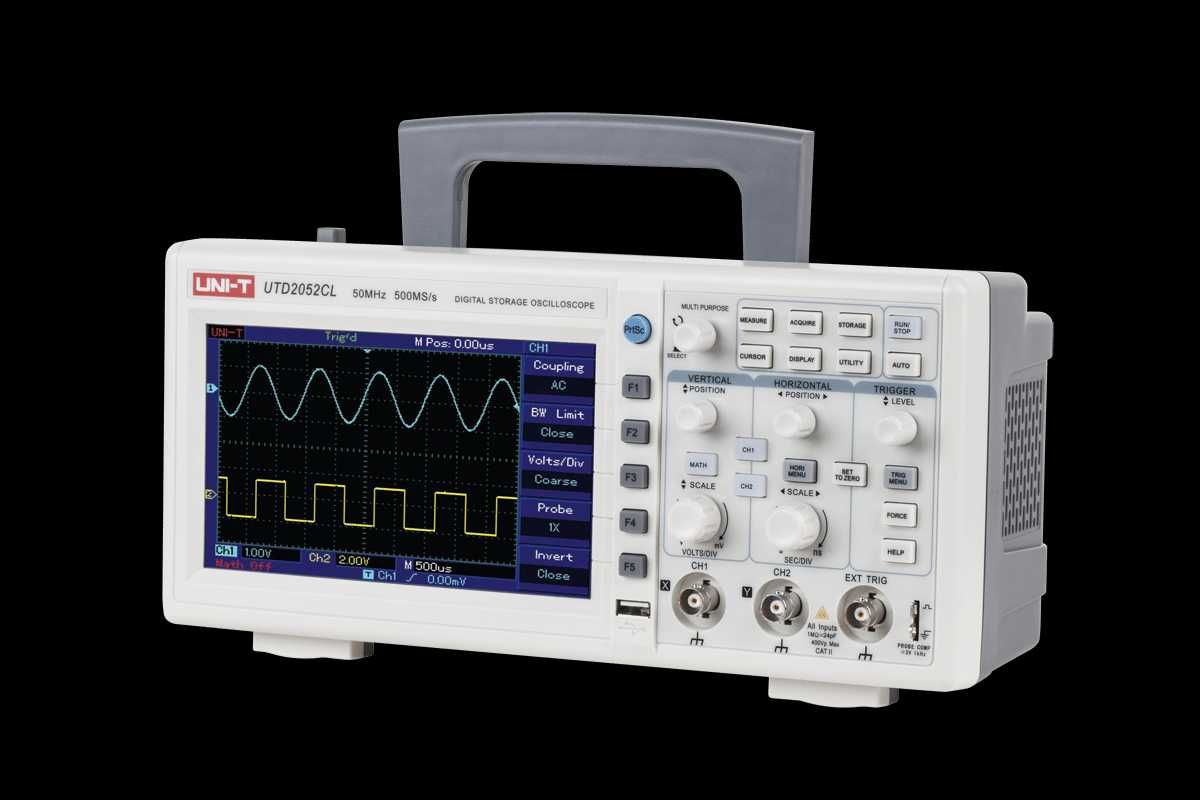 Osciloscópio UTD2052CL – UNI-T **Novo c/Garantia