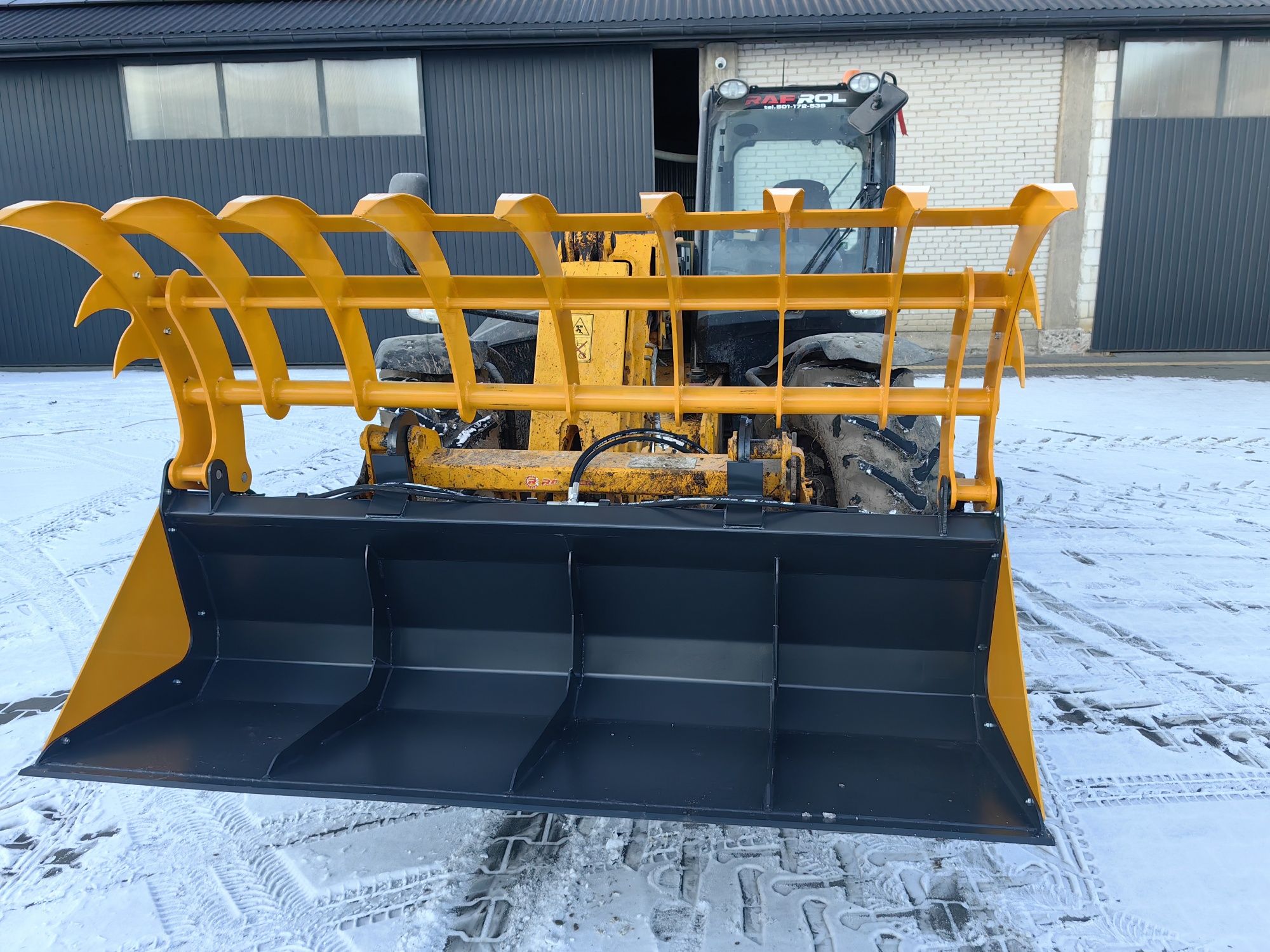 ŁYCHO KROKODYL ZĄB PALONY JCB Merlo CAT Claas Schaffer dostawa!
