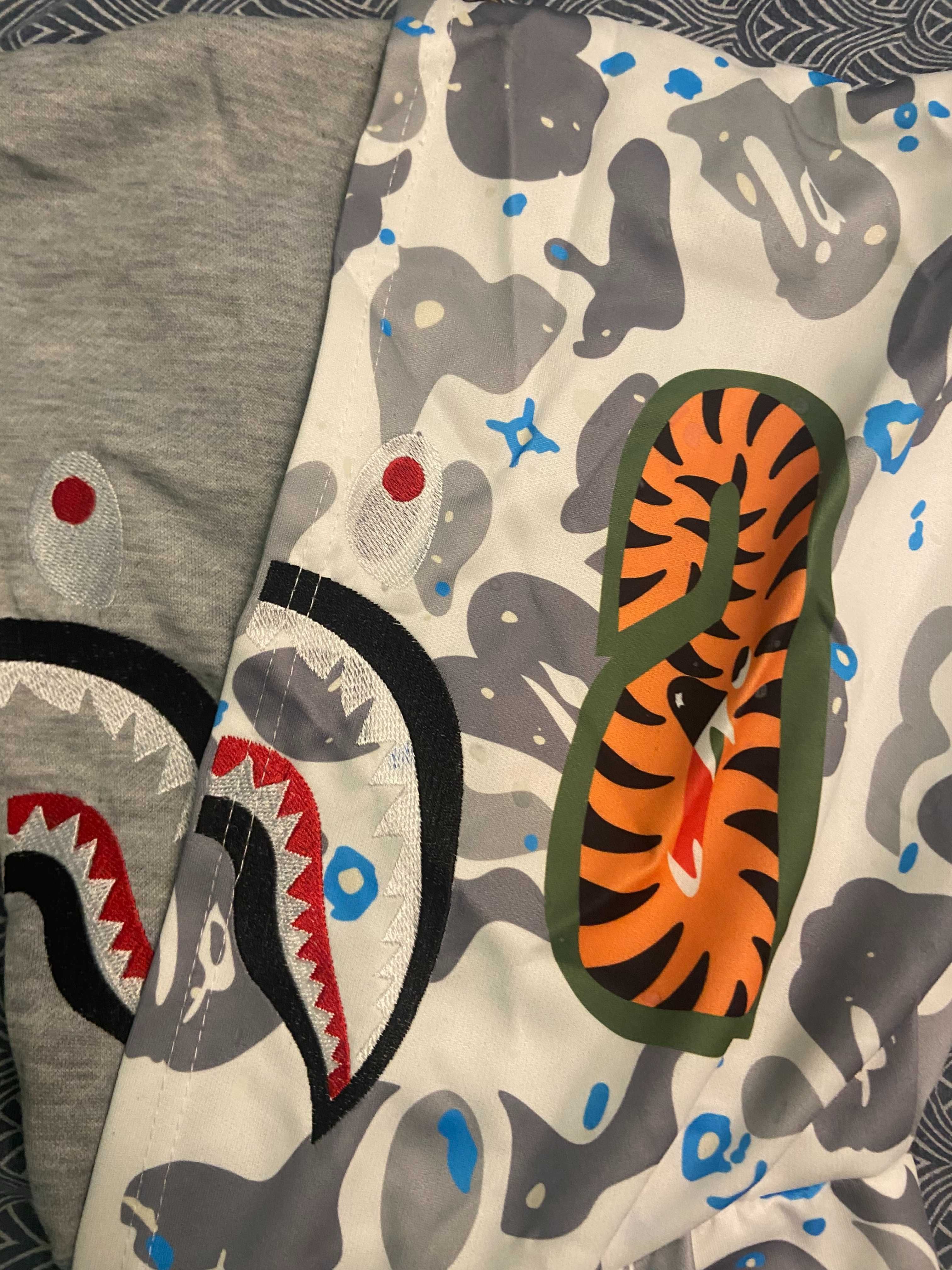 Кофта Bape, худі бейп, бейб зіпка Bape, СВІТИТЬСЯ В ТЕМНОТІ