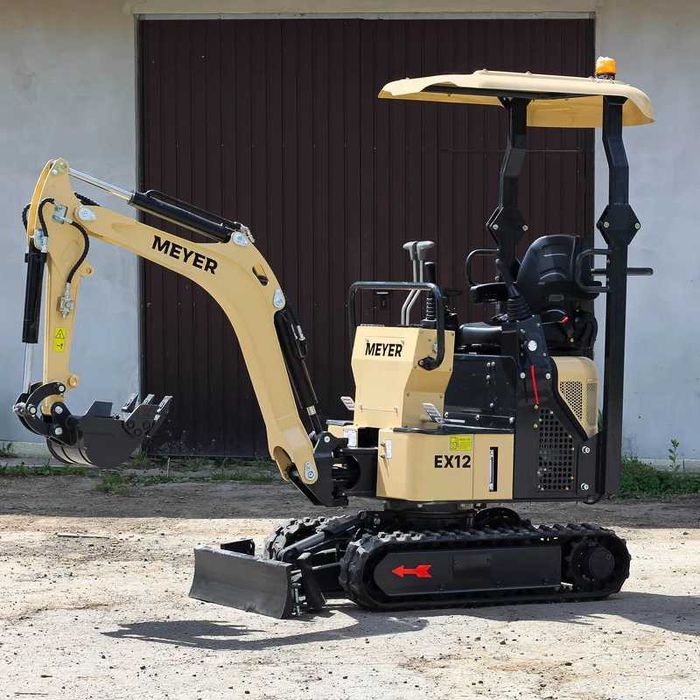 Minikoparka MEYER EX12 YANMAR, joystick, rozsuwane gasienice, LEASING