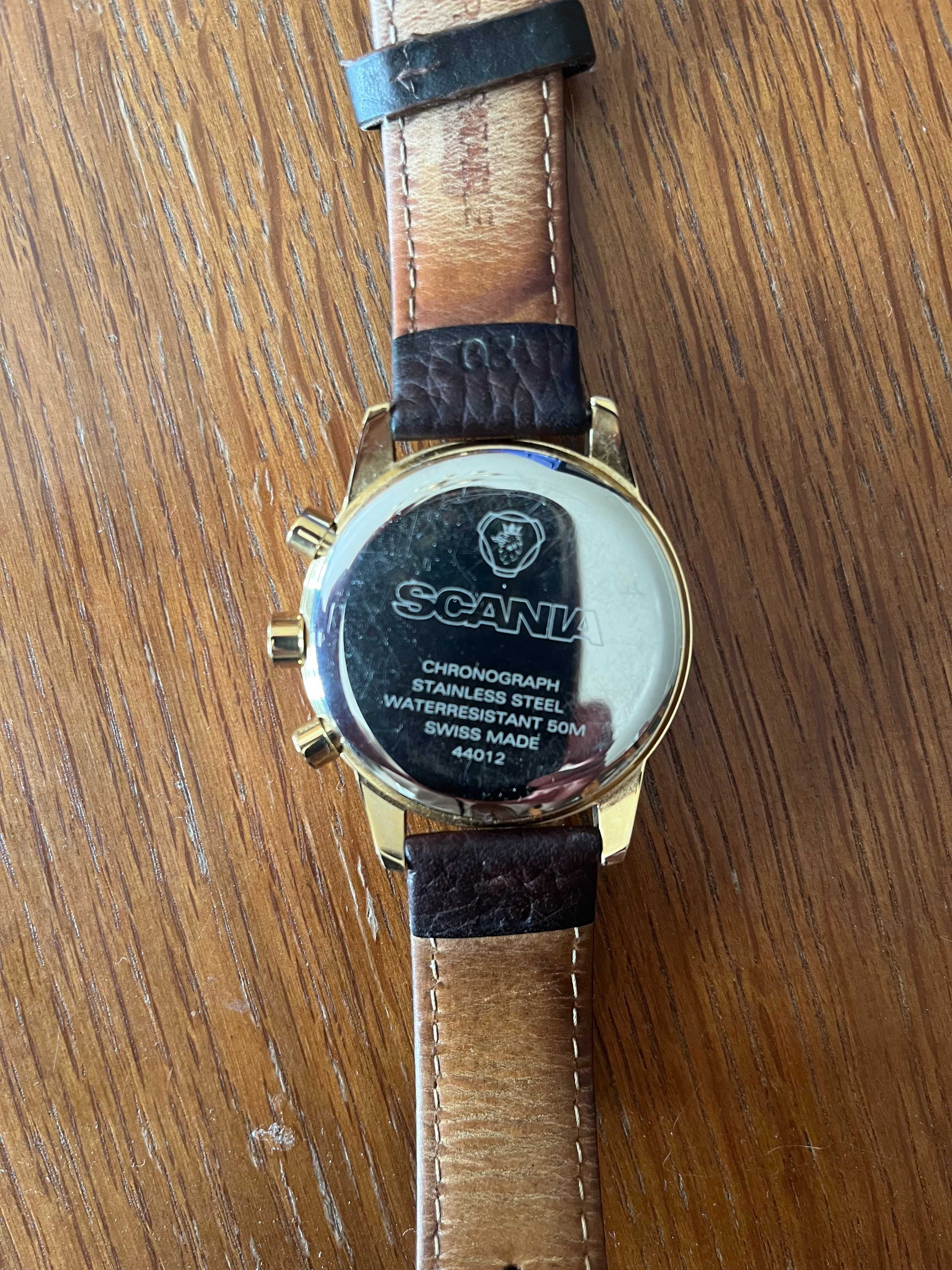 Zegarek Chronograf Scania 44012 szwajcarski mechanizm