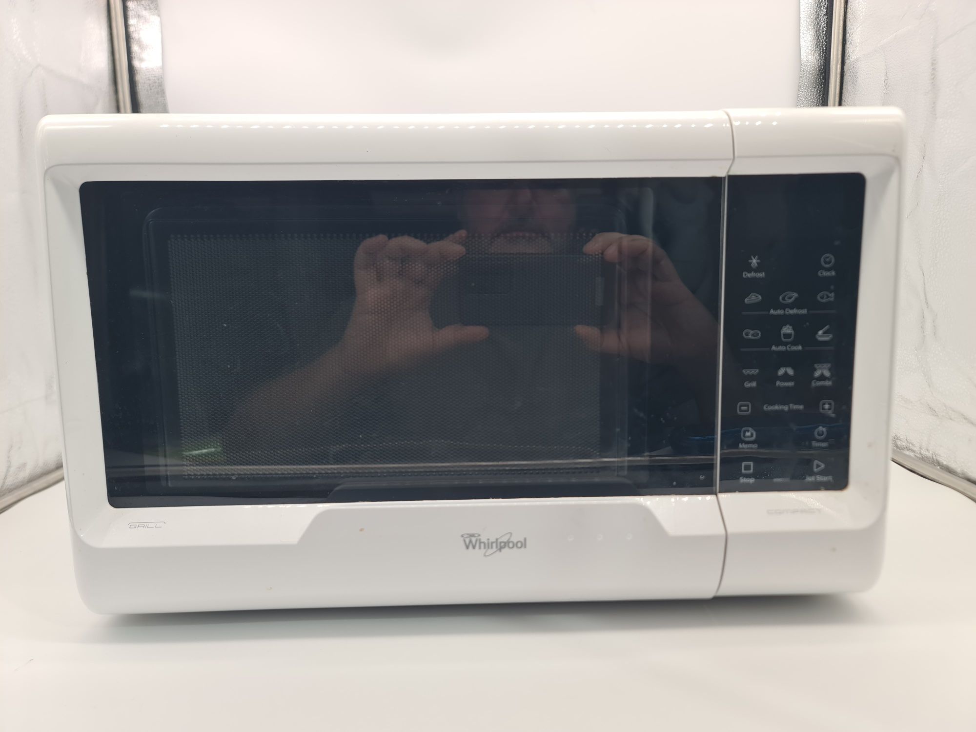 Microondas branco Whirlpool MWD 322