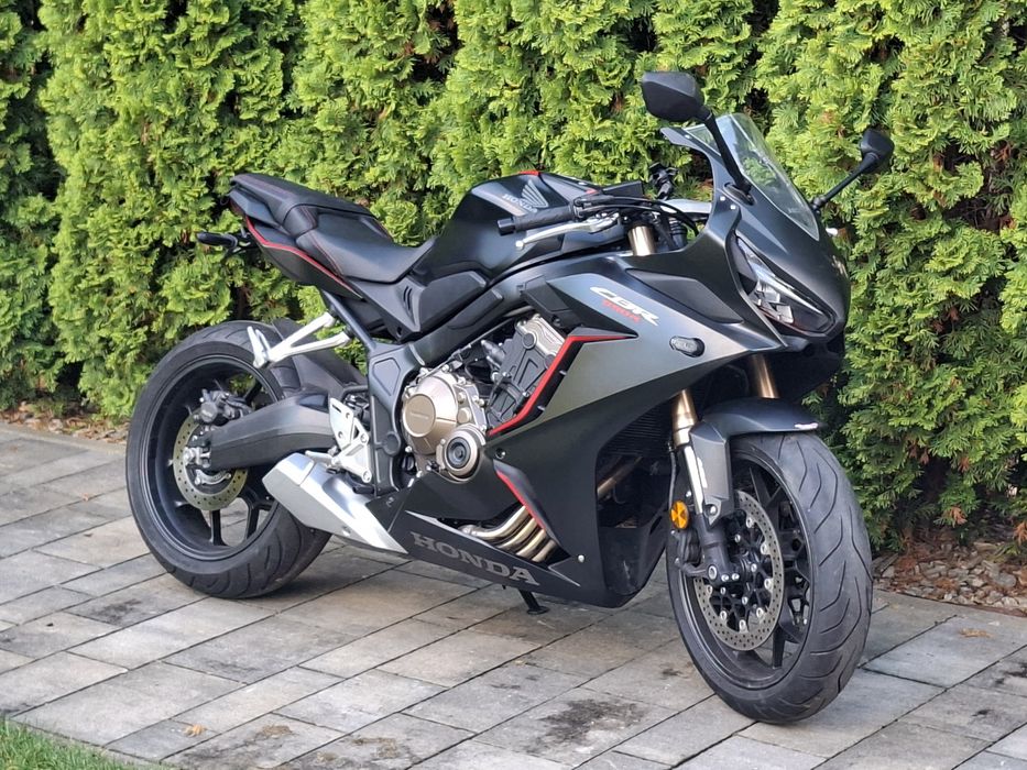 Honda CBR 650 R ra 9tys km A2 przebiegu faktura vat