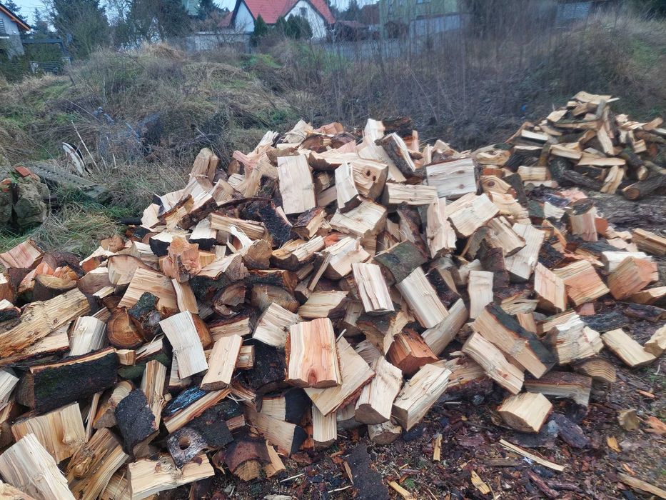 drewno opałowe iglaste, liściaste, sezonowane, suche