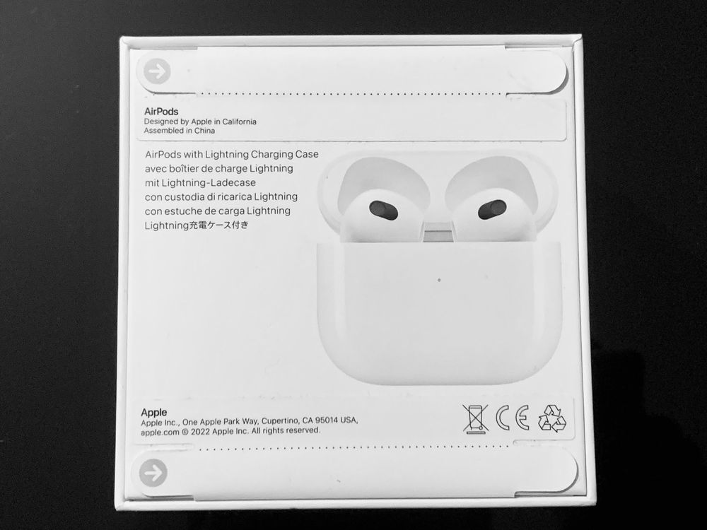 Nowe Słuchawki Apple AirPods 3 MPNY32M/A