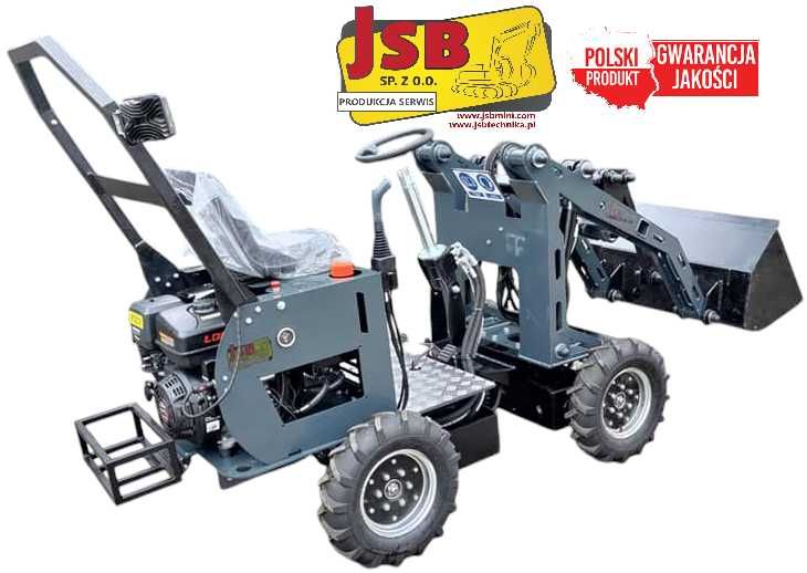Mini ładowarka kołowa przegubowa łamana MS-L116KN JSB - Wiertarka