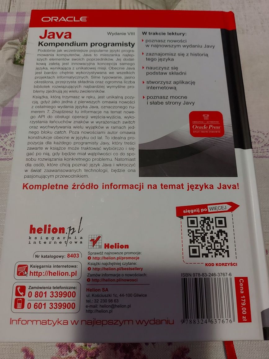 JAVA kompendium programisty wyd vii helion