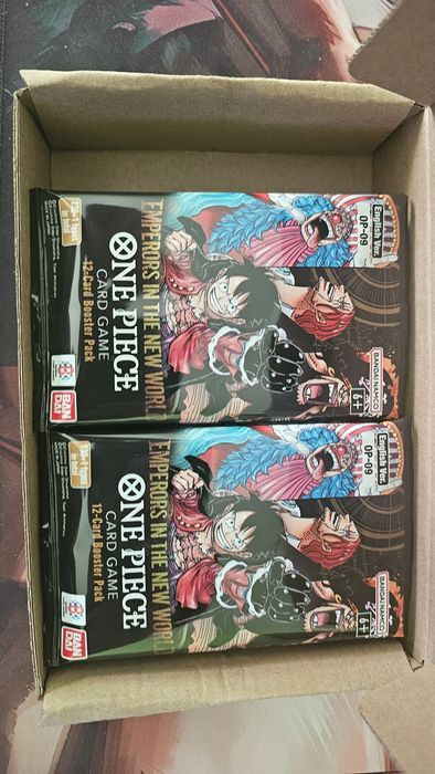 One Piece OP09 booster 12x