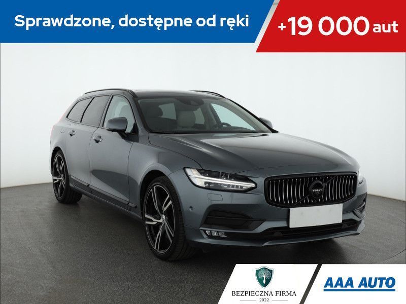 Volvo V90 T5, Salon Polska, Automat, Skóra, Navi, Klimatronic, Tempomat,