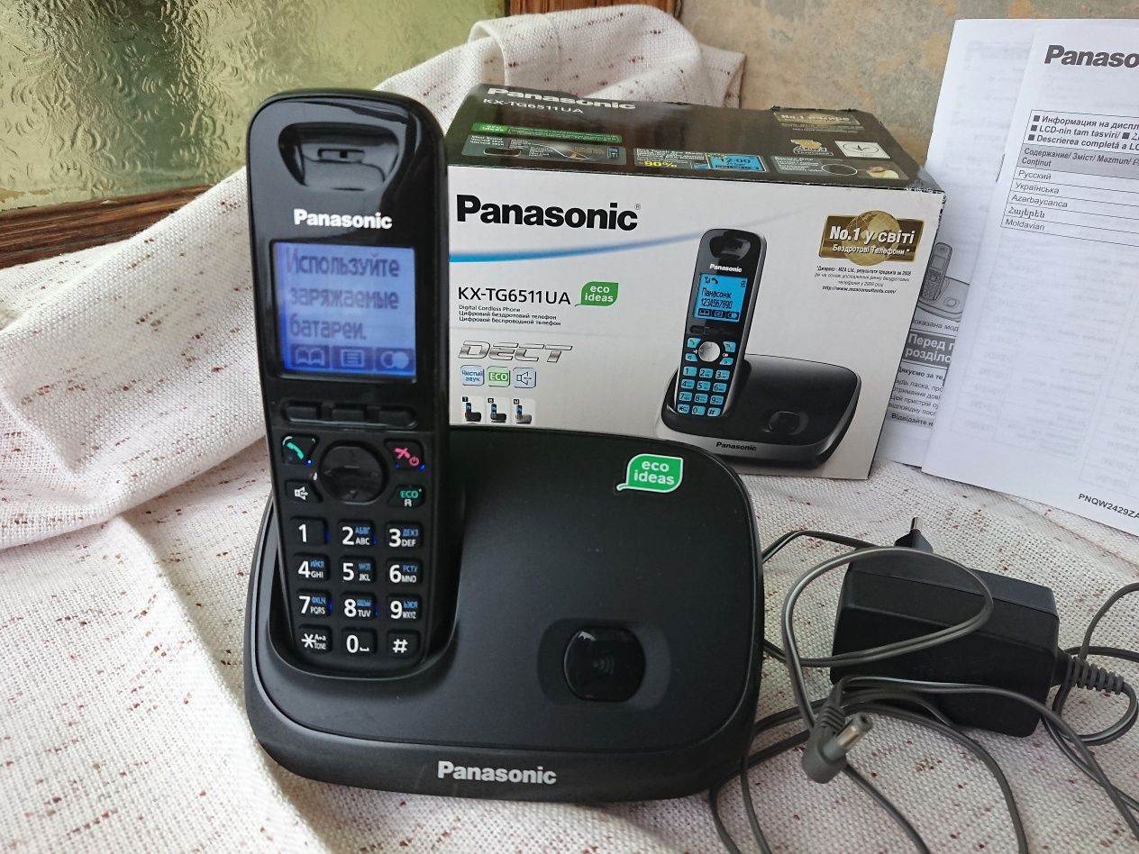 Радиотелефон/Радіотелефон Panasonic KX-TG6511UA