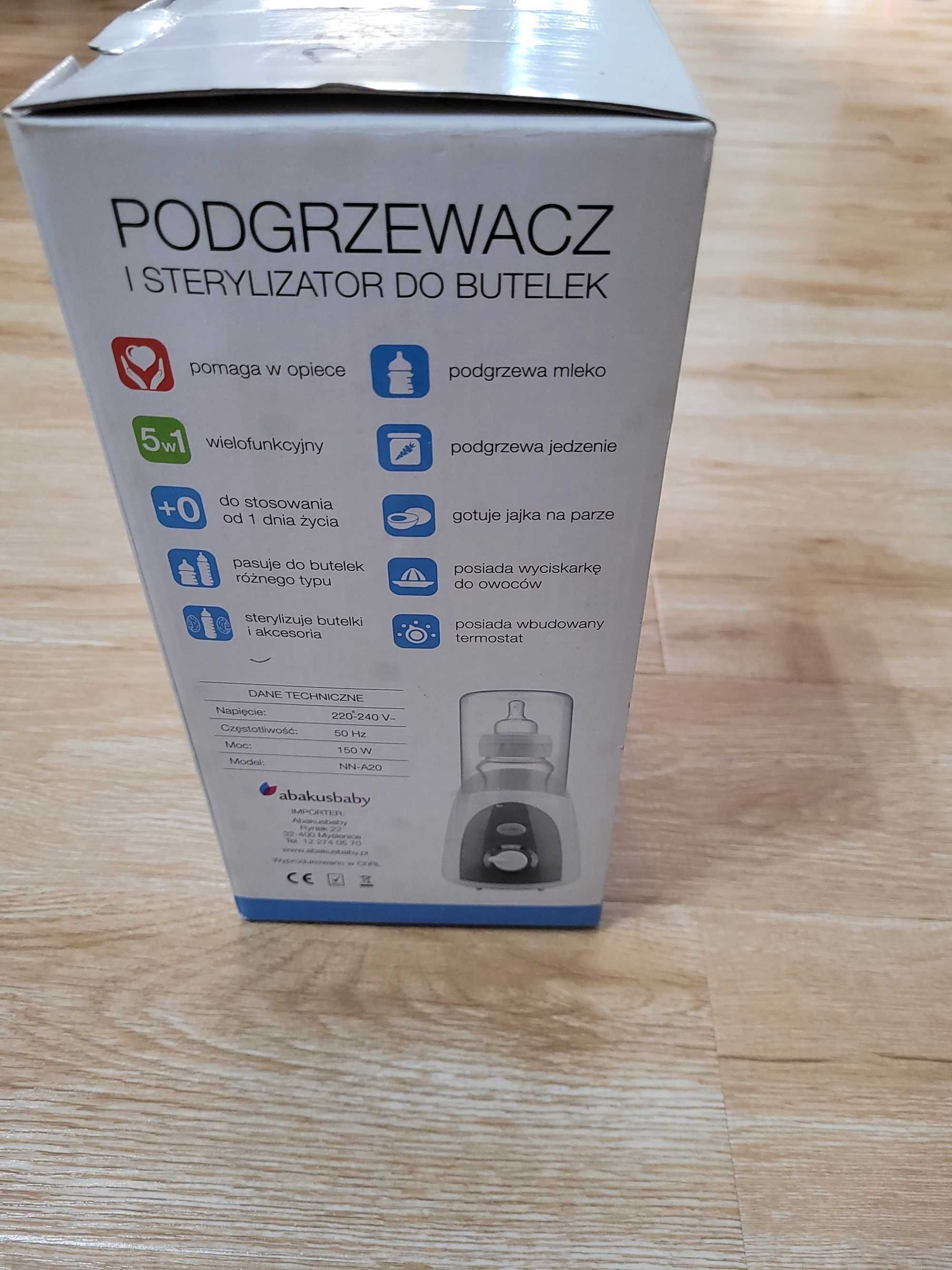 Podgrzewacz i sterylizator 5w1 savea. Butelki philips avent