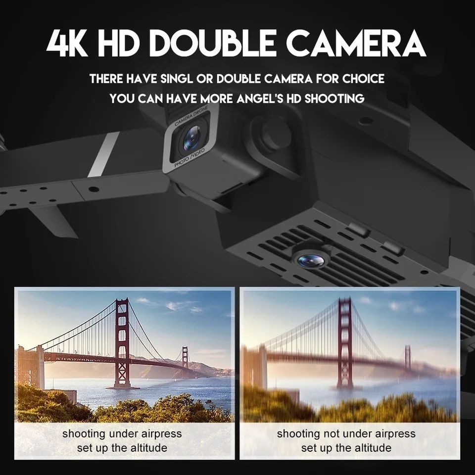 Nowy dron w walizce 4K zestaw