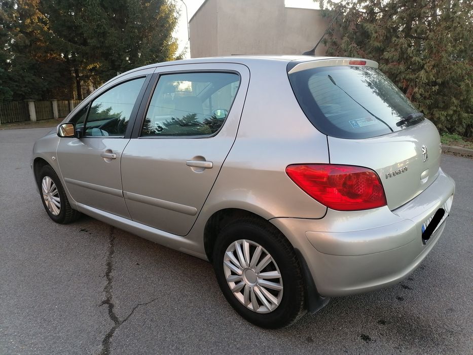 Peugeot 307*1.6hdi*90km*2005r lift*klima*niski przebieg