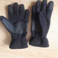 Rękawiczki turystyczne czarne Quechua 6-14 lat