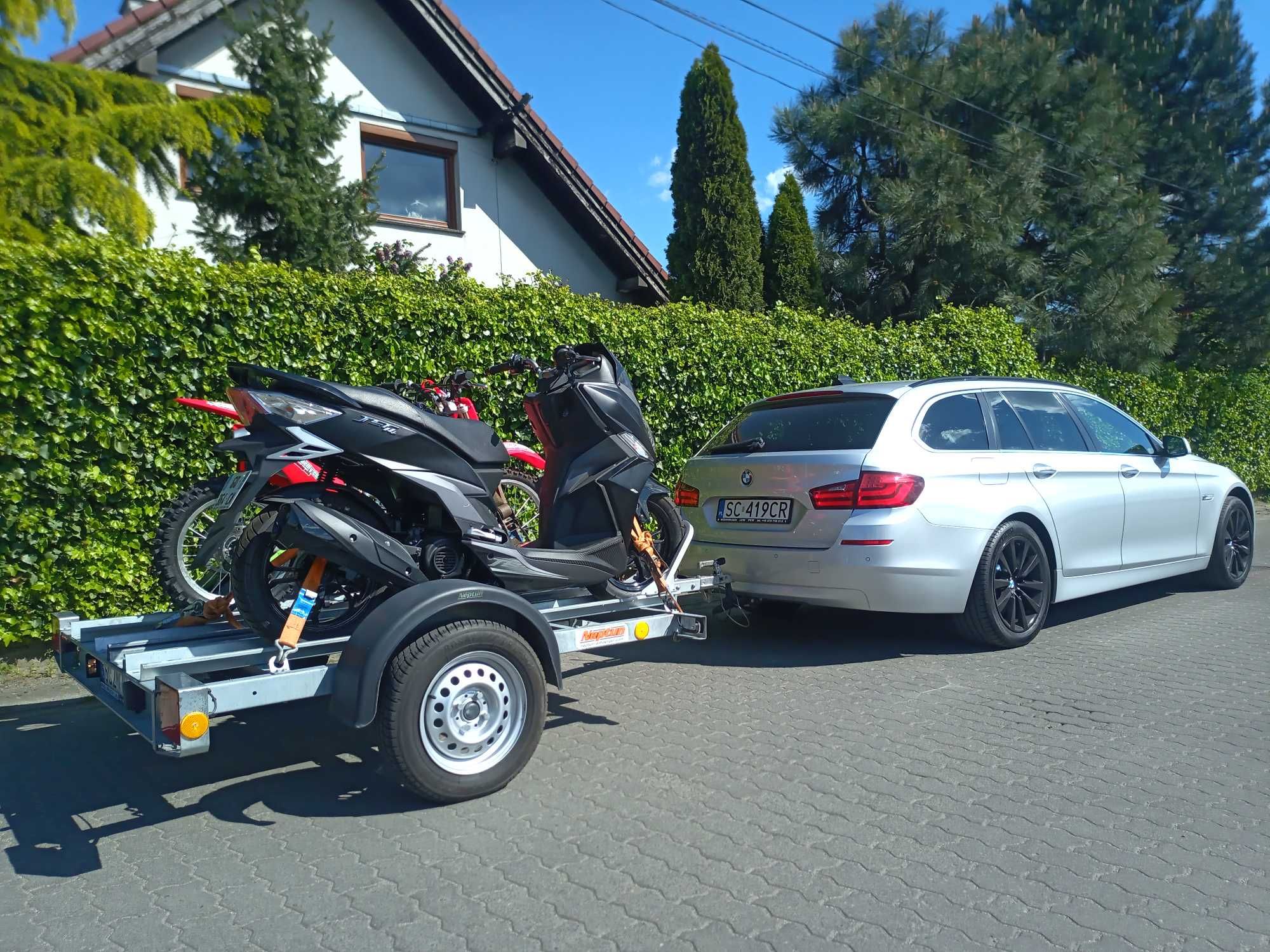 Przyczepa Wynajem Do Transportu  Motocykli