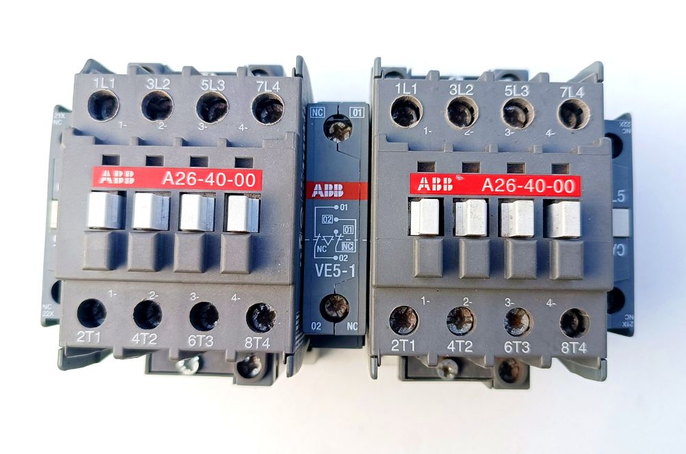 Модуль АВР на контакторах ABB с механической блокировкой