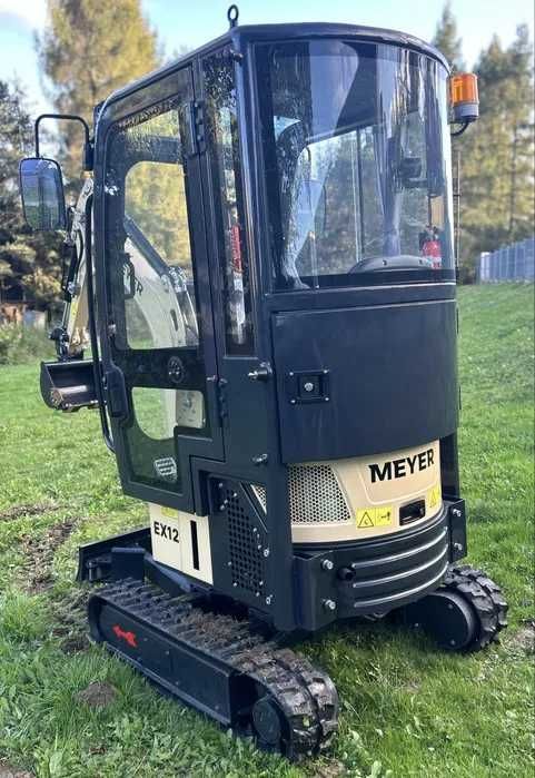 Minikoparka MEYER EX12 KABINA YANMAR, rozsuwane gąsienice LEASING