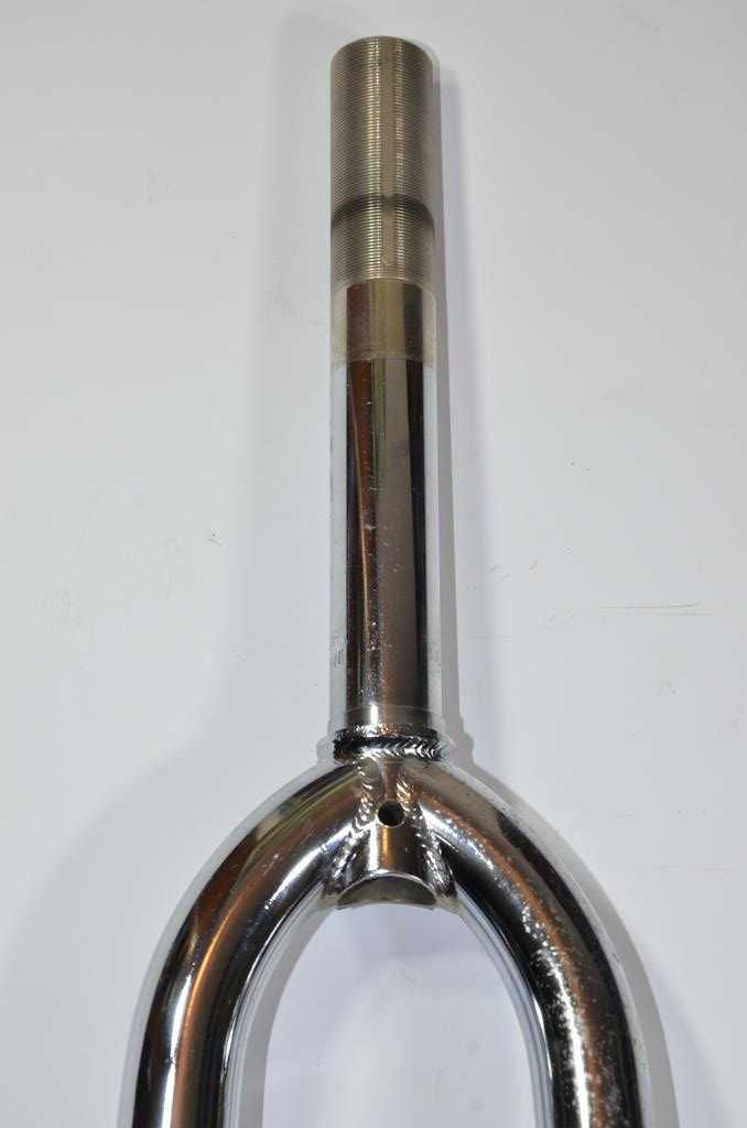 Widelec rowerowy mtb gwint 1 1/8" 26'' TANGE CHROM piwoty stalowy JAPA