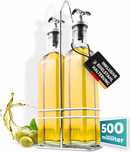 Zestaw dozowników octu i oleju 2x500ml