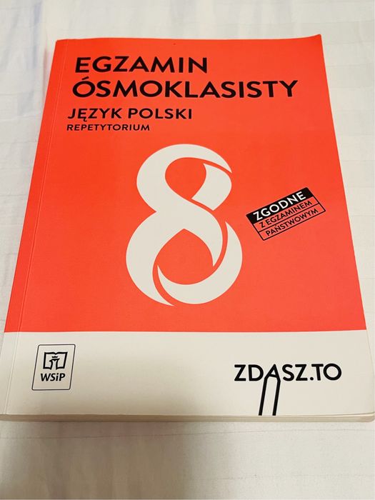 Egzamin ósmoklasisty. Język polski. Repetytorium. WSiP, ZDASZ.TO