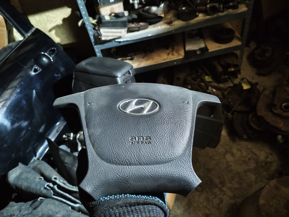 Подушка безпеки, airbag в руль, Santa Fe 2 2010-2012 рік. Розборка