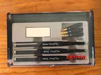 Conjunto canetas tinta permanente ArtPen + aparos Osmiroid