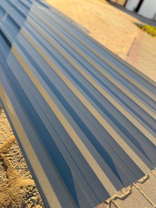 PROMOCJA ! Blacha trapezowa RAL 9007! Na wymiar, szybka realizacja!