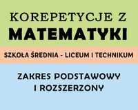 korepetycje z matematyki dojazd do ucznia