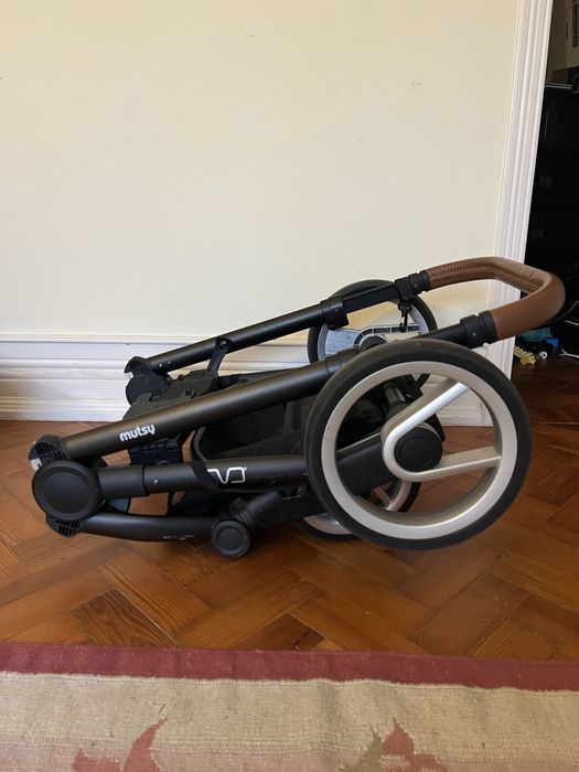 carrinho de bebe Mutsy Basket for newborn EVO Bold mountain green