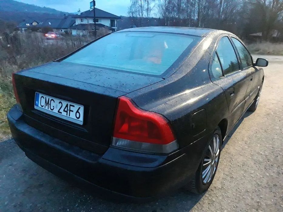 Volvo S60 2.4 R5 170KM Benzyna+Gaz Lpg BOGATA Wersja Skóra Automat Czarne