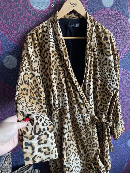 Платье Комбинезон Zara (леопард )