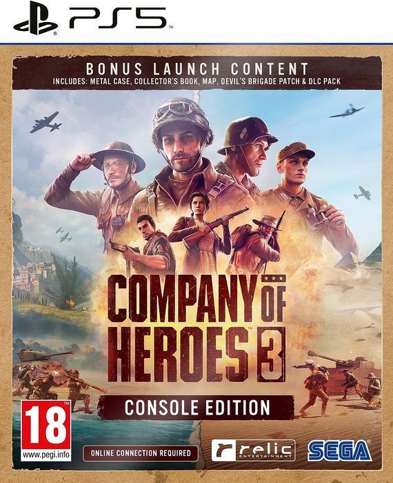 Gra Company of Heroes 3 Console Launch Edition STEELBOOK PL/ENG (PS5)