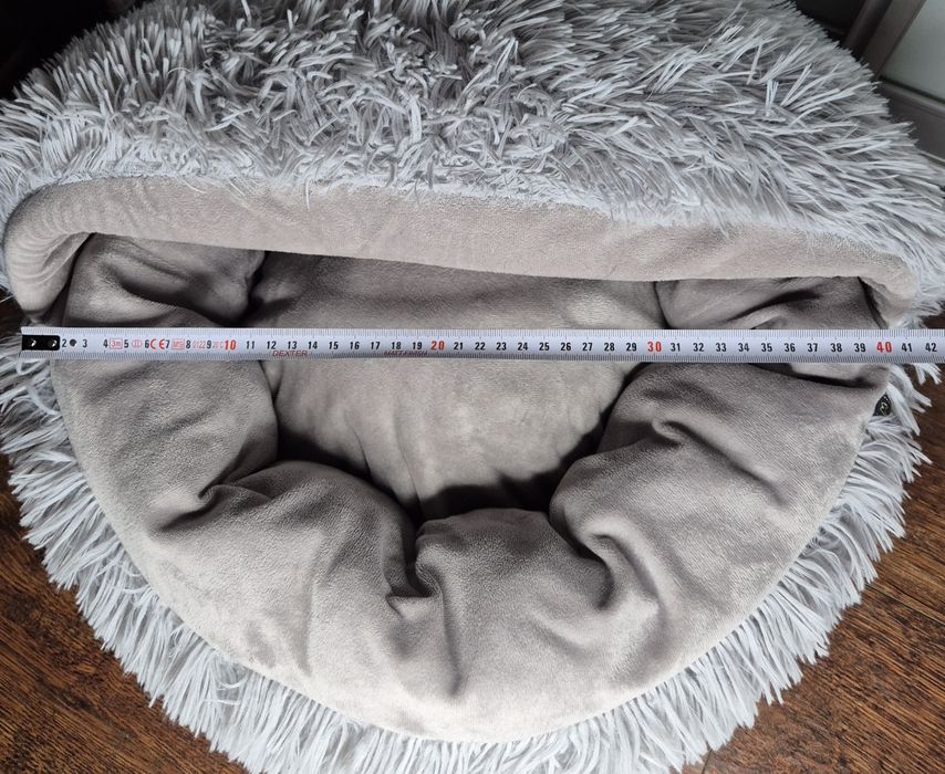 NanDog pet gear szare legowisko, posłanie dla małego pieska