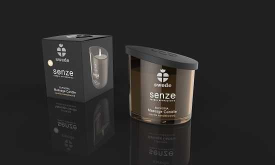 SWEDE Senze Euphoria świeca do masażu erotycznego olejek 150ml
