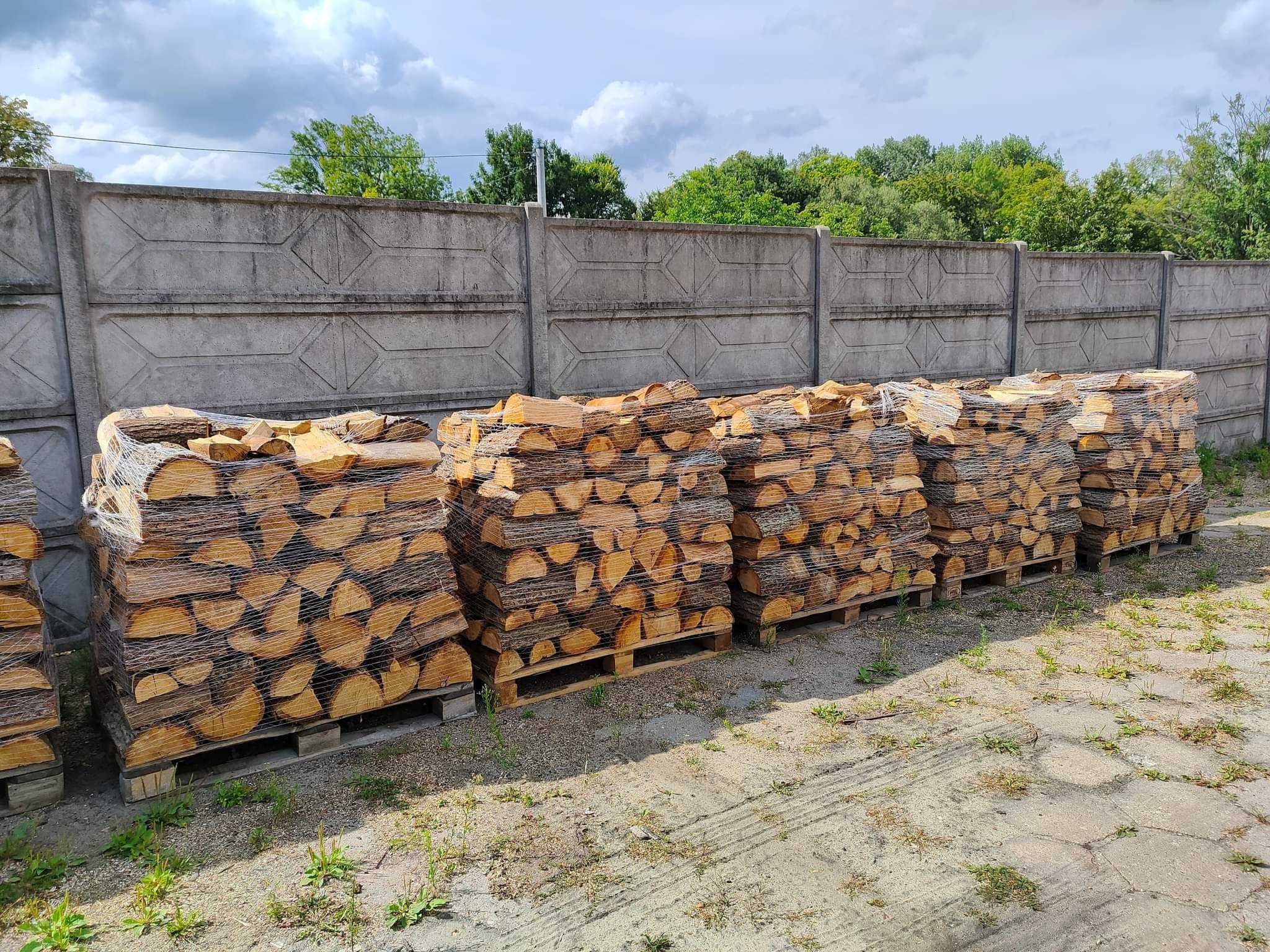 Drewno kominkowe - opałowe Dąb, Brzoza, Sosna, transport!