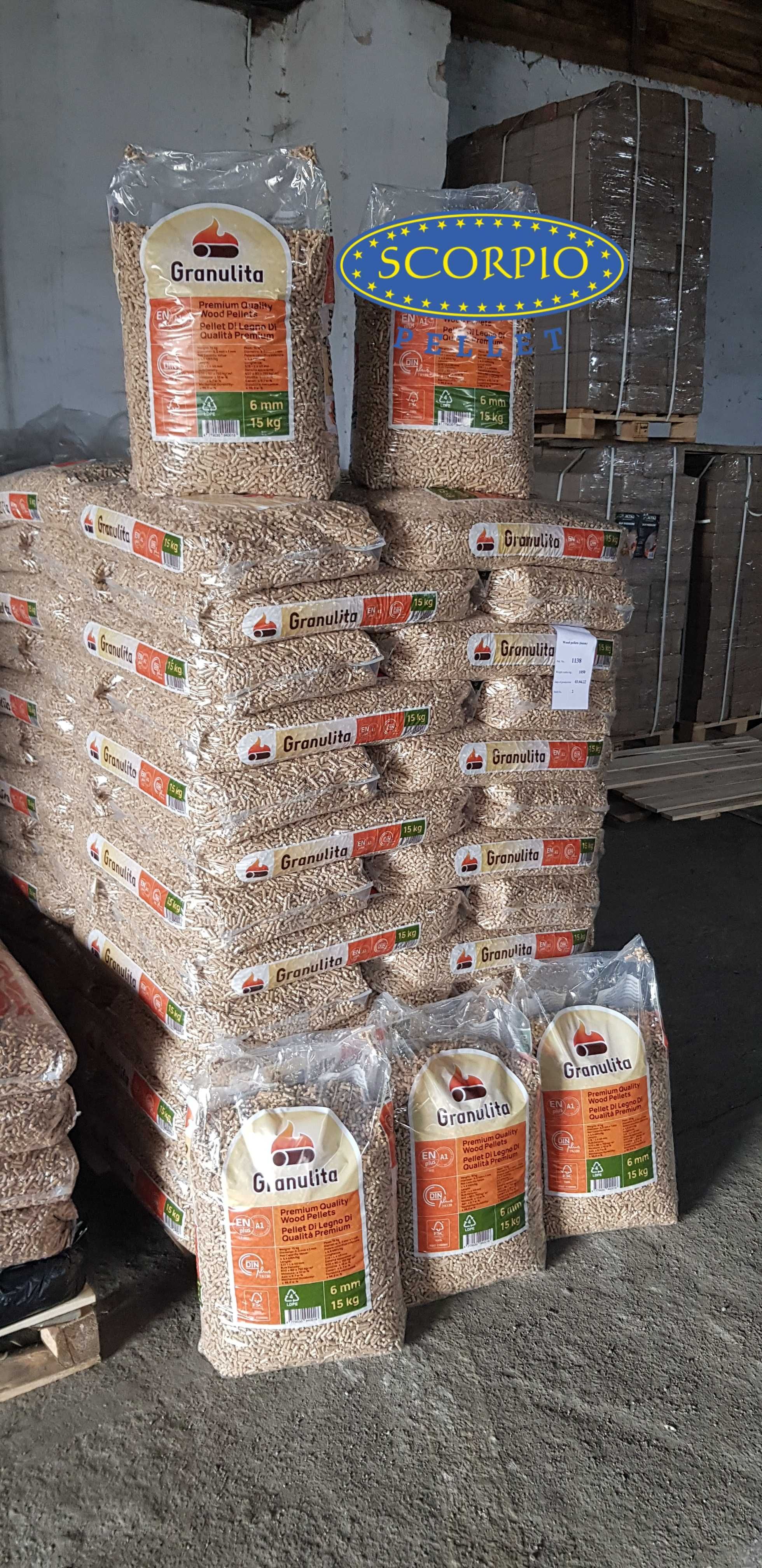 Pellet Drzewny certyfikowany A1 LT002 Świerkowy