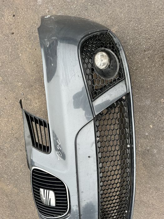 Передній бампер Seat Ibiza 3 Сеат Ібіца 3 2006-2008 рестайл