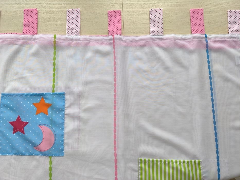 Шторы в детскую комнату ( комплект 2 шторки )