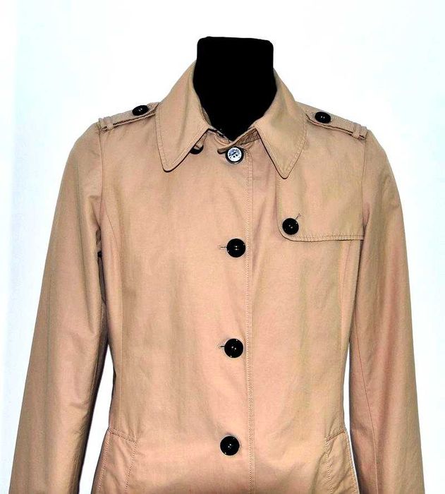 Tommy Hilfiger elegancki damski trencz płaszcz _ L