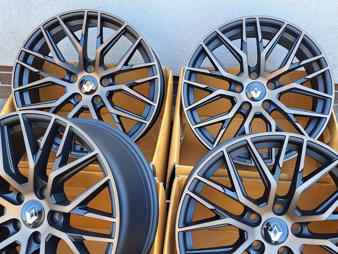 Alufelgi 18 RENAULT 5x114 Kadjar Laguna Megane Talisman Koleos RS4 BE