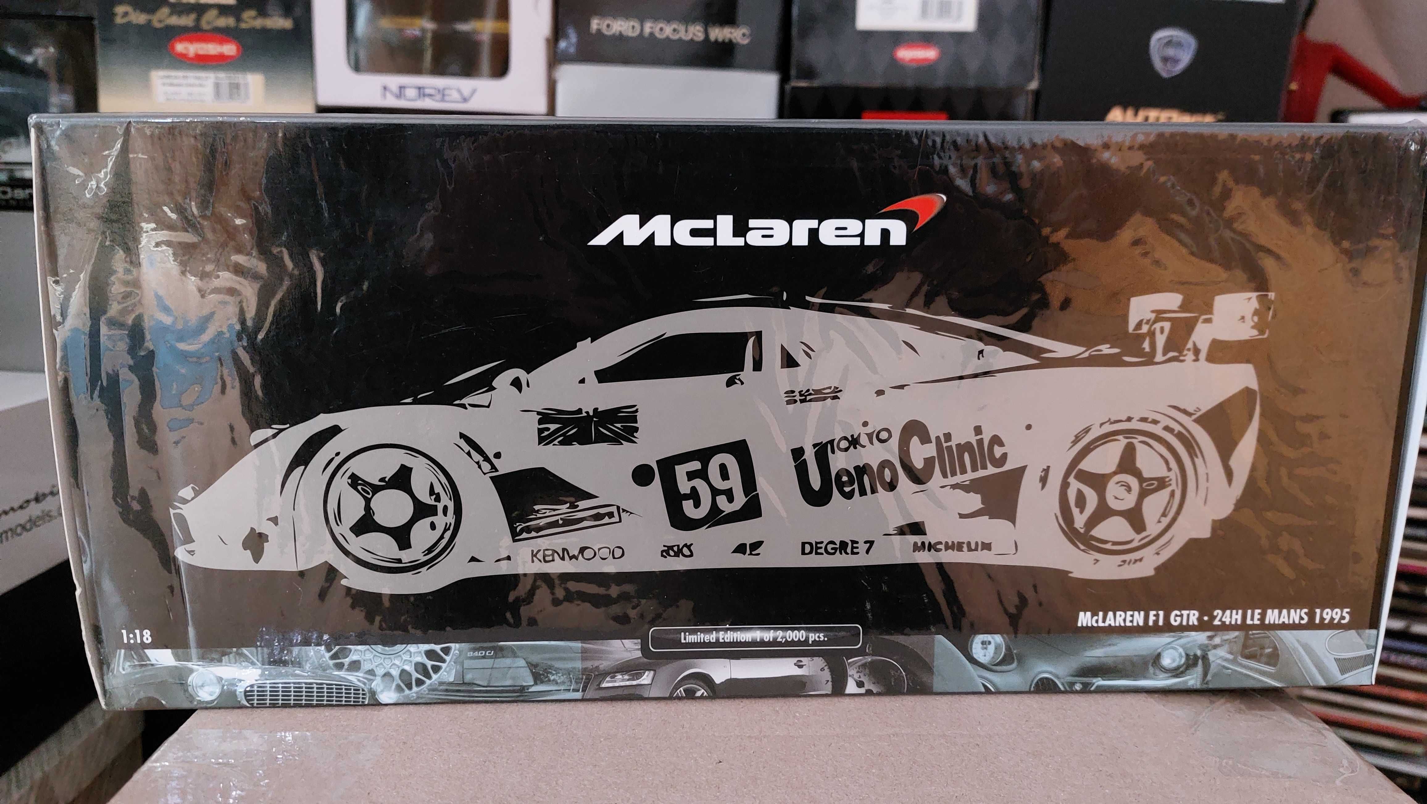 McLaren F1 GTR Ueno Clinic Winners 24Hrs LM 1995 (Minichamps 1:18)