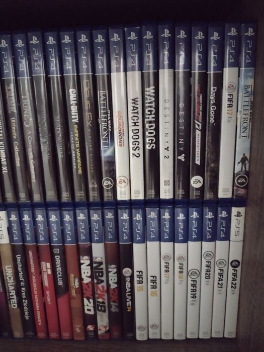 Wyprzedaż kolekcji.Gry  w świetnym stanie na ps5/ps4