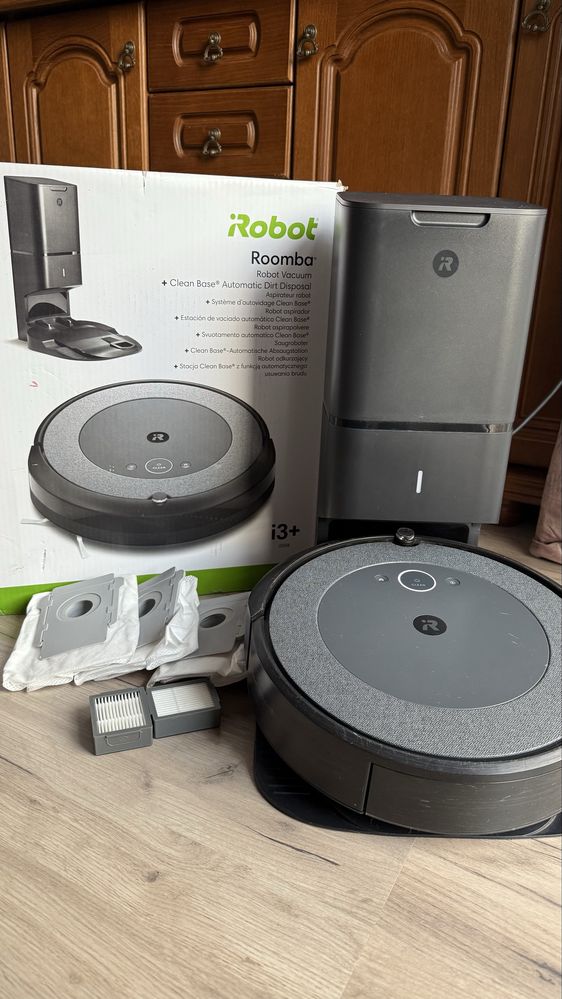 Irobot roomba i3+ baza clean base gratisy automatyczne opróżnianie