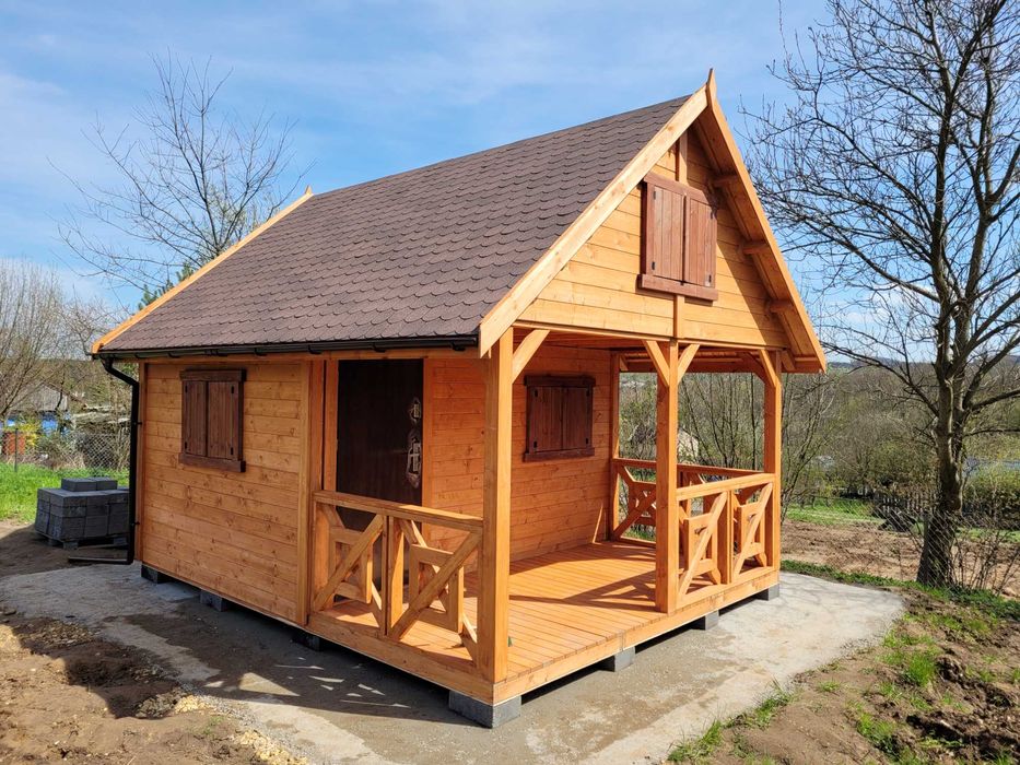 Domek drewniany Domek letniskowy bez pozwolenia HIT Alan 4x5