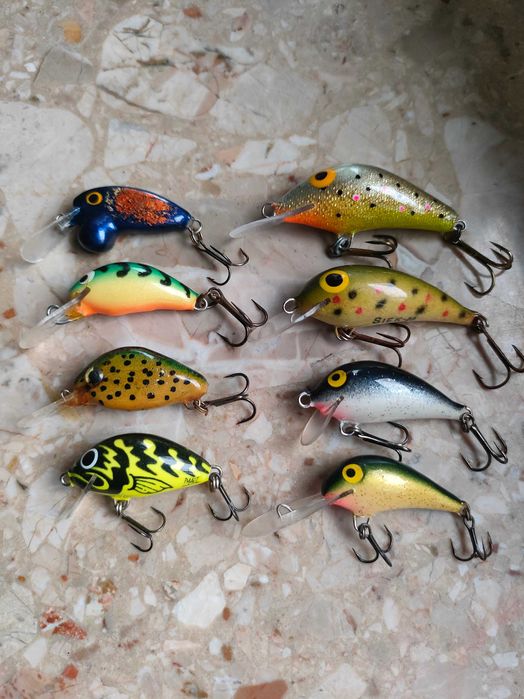 Wobler woblery kleniowe Salmo, Siek i inne