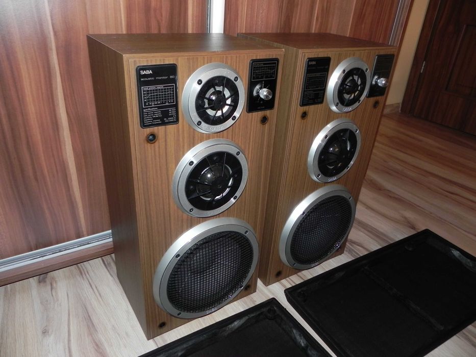 Kolumny SABA Acoustic Monitor 80 - stan bdb