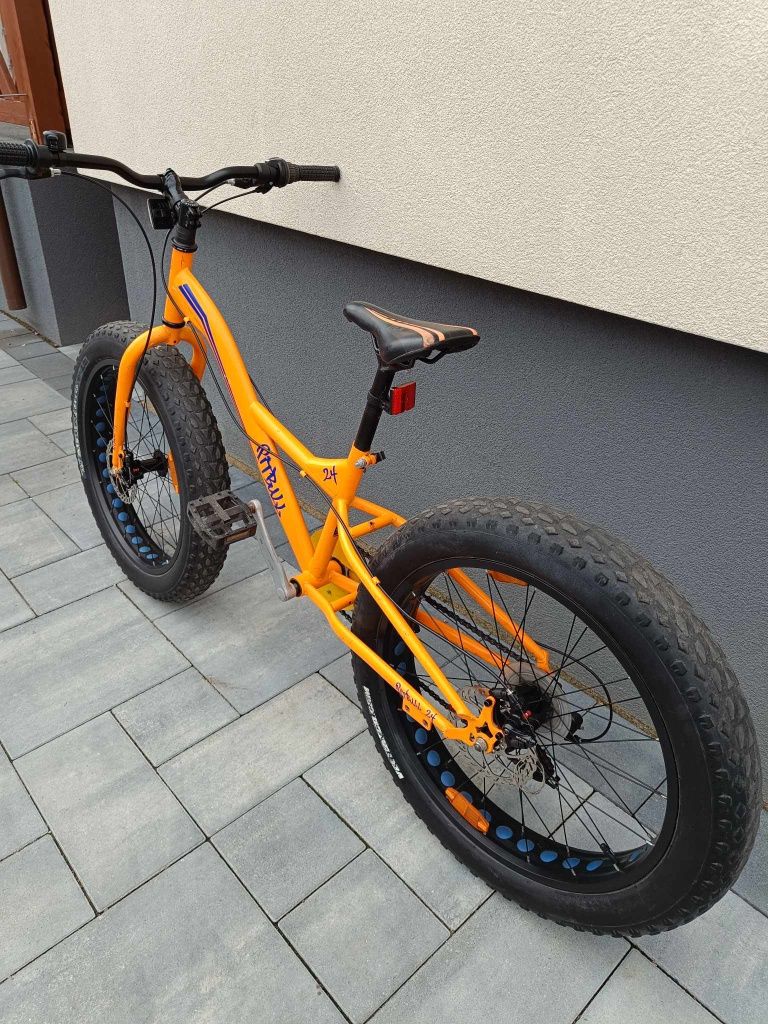 rower FAT BIKE, Pitbull 24