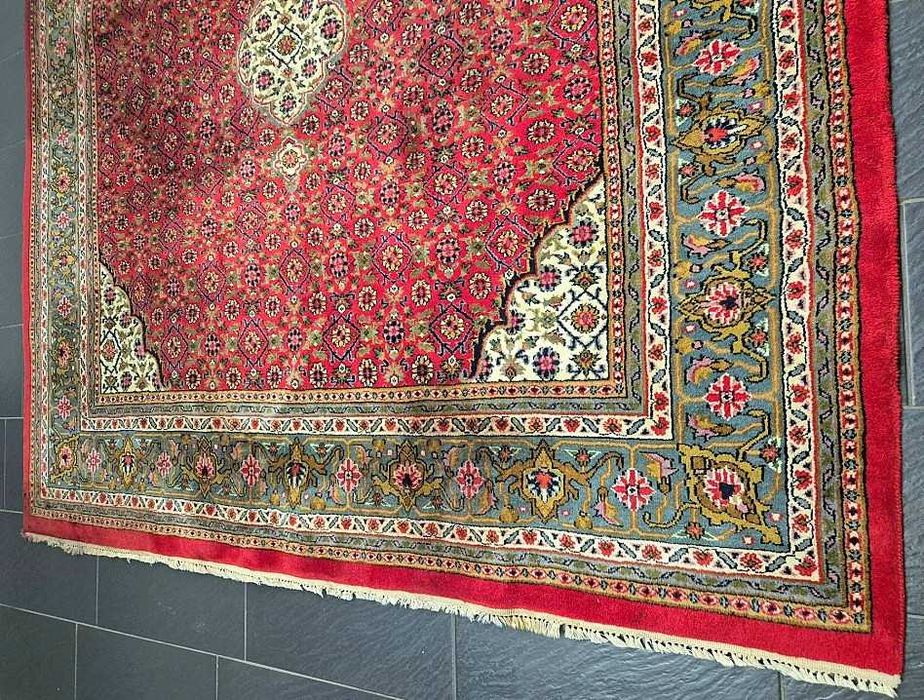 Tapete Persa TABRIZ original - c/ 260x240cm - Lã s/Algodão - nós finos