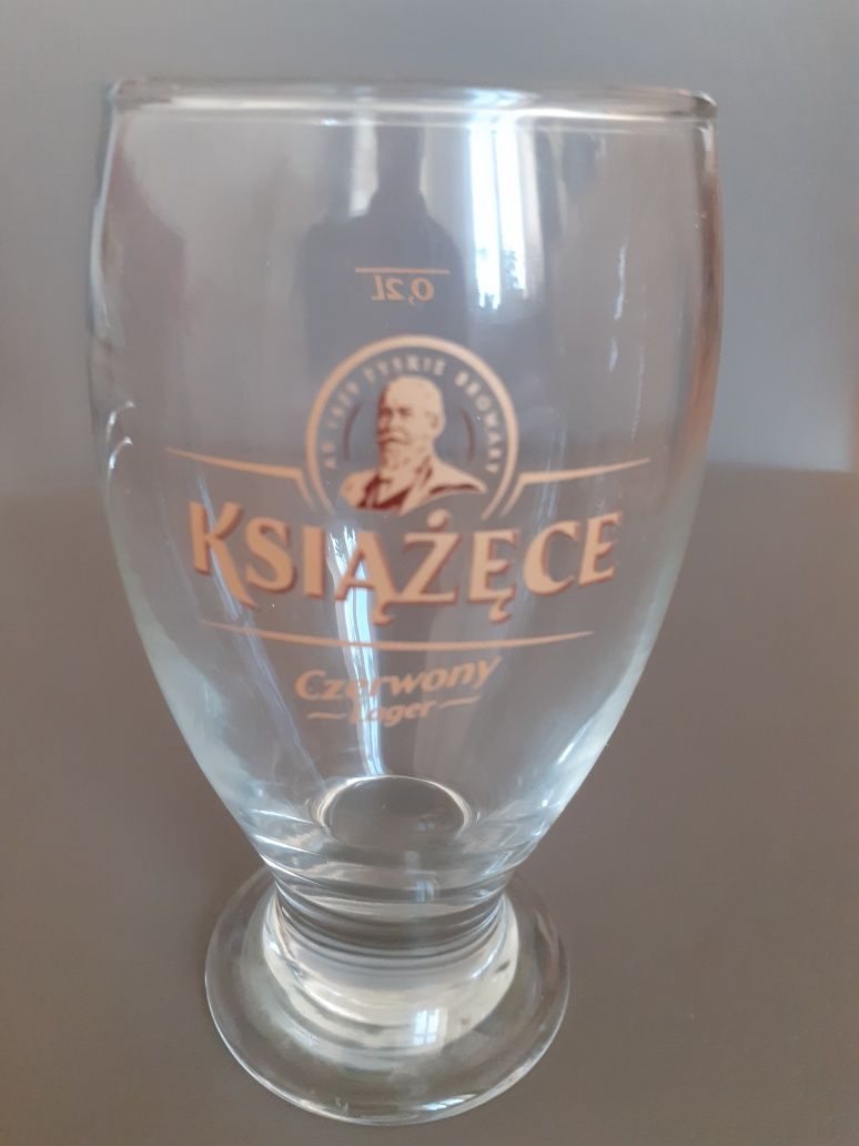 Szklanki do piwa KSIĄŻĘCE.